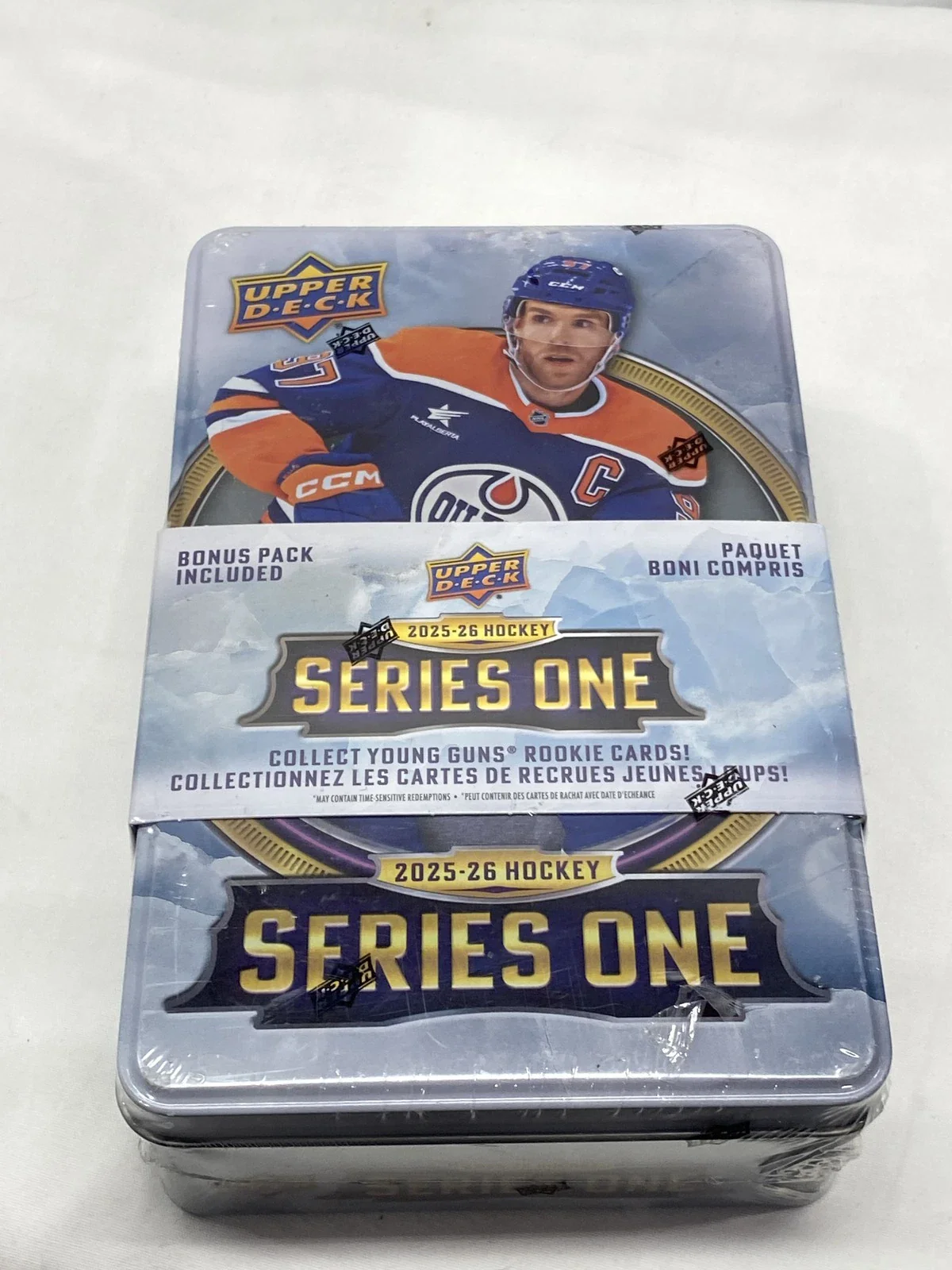 2025-26 Upper Deck Series 1 Hockey Tin