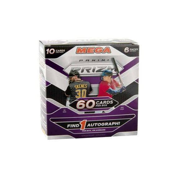 2025 Panini Prizm Baseball Trading Cards Mega Box